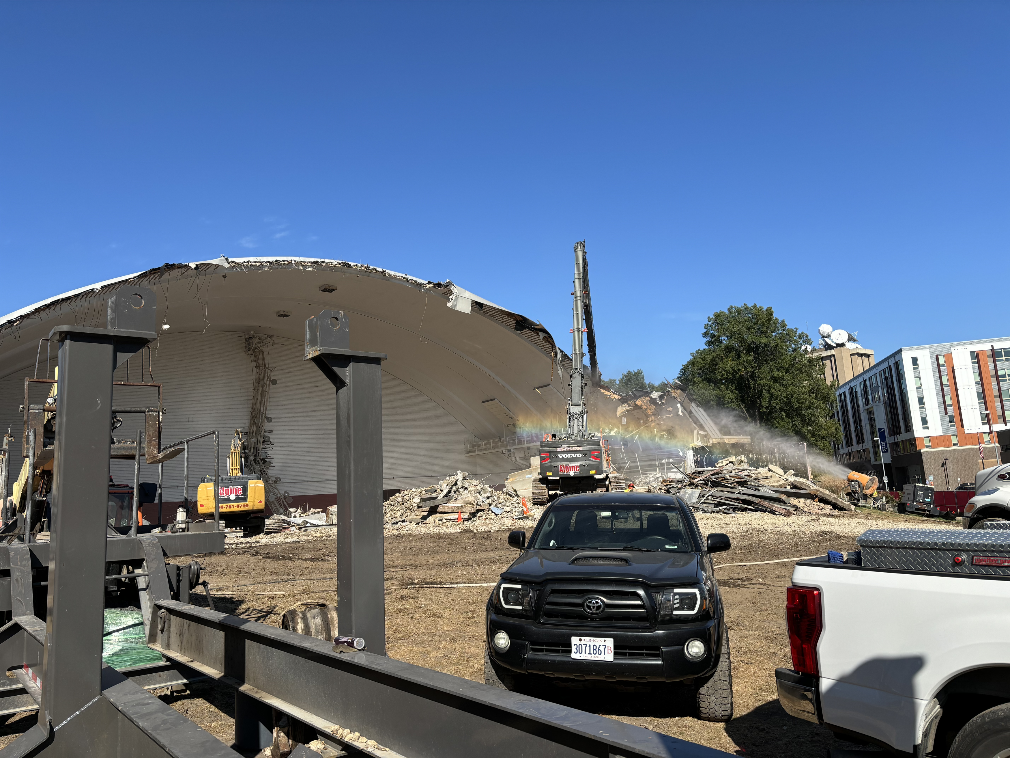 Camp Randall Shell Demolition